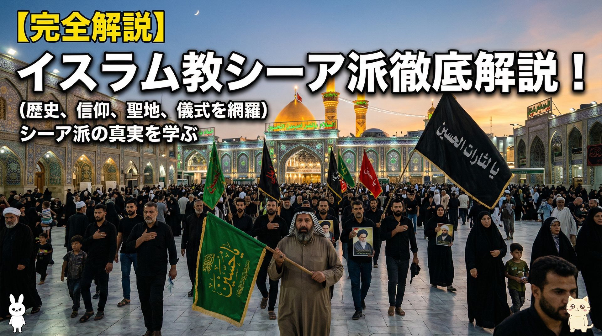 イスラム教シーア派徹底解説！